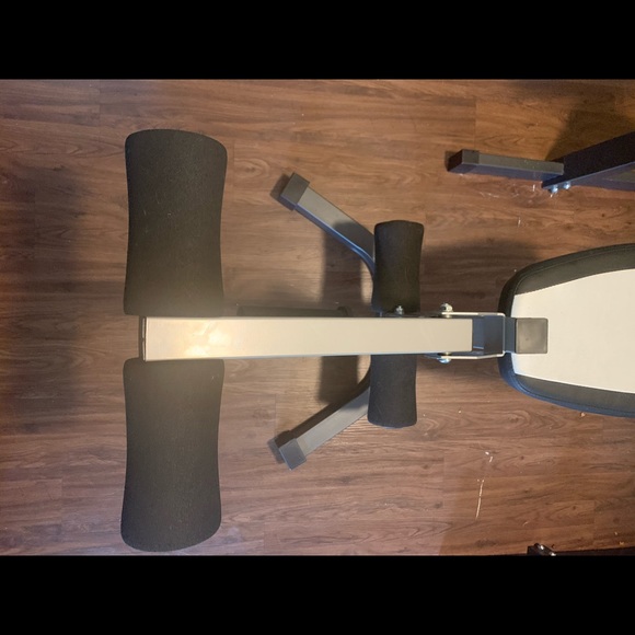 Weight set with weights and bars and bench!! - Picture 4 of 8